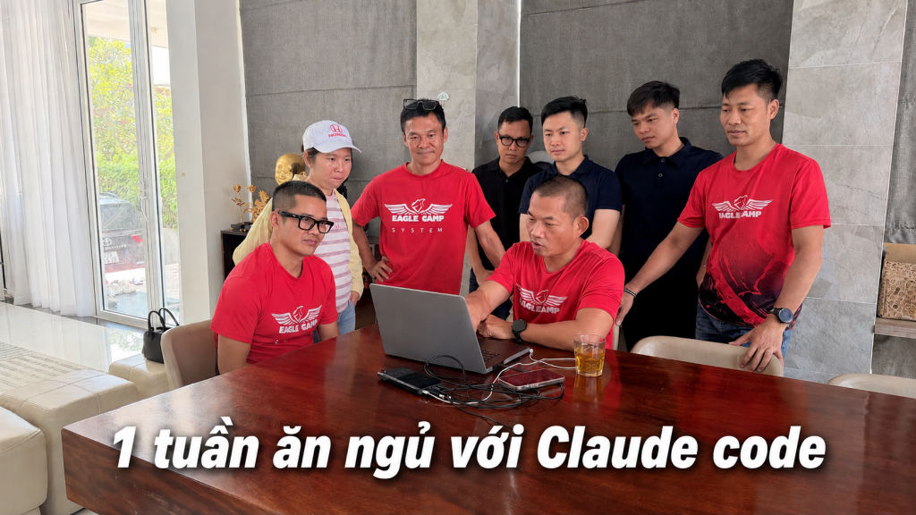 1 tuần ăn ngủ với Claude code