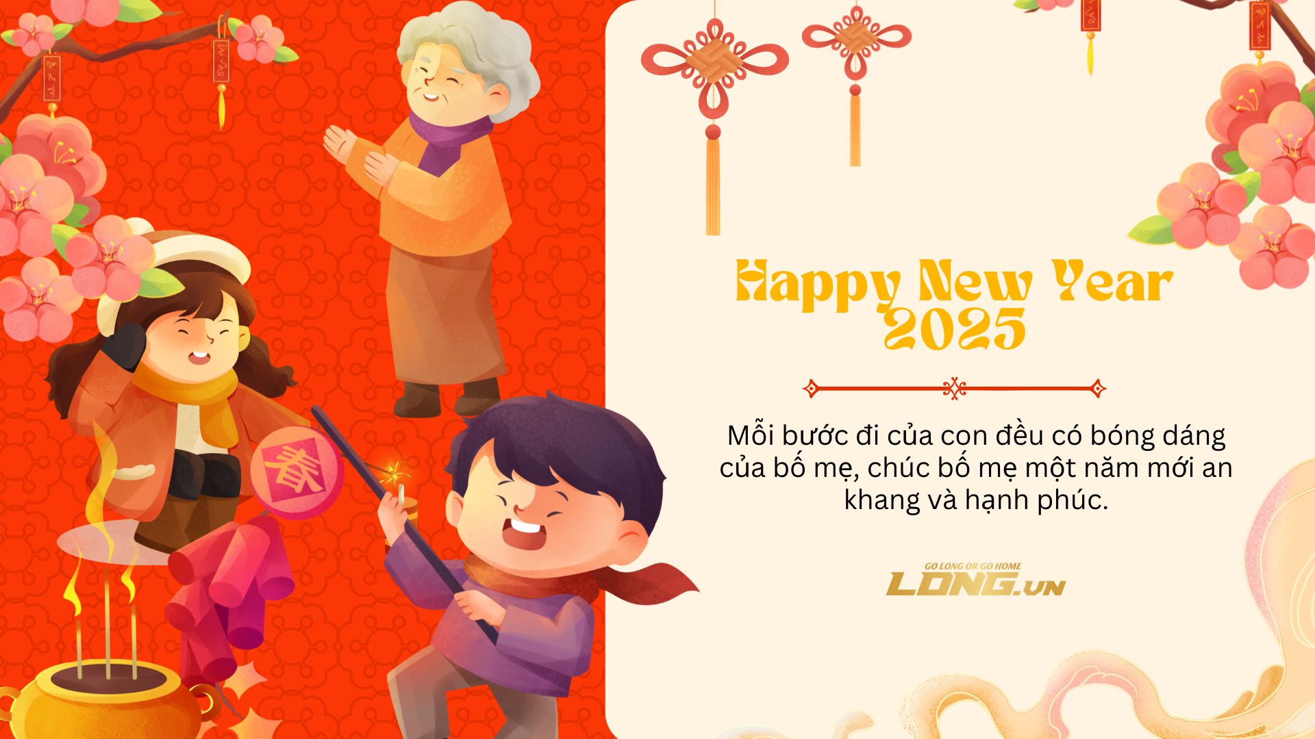lời chúc tết dành cho bố mẹ, gia đình